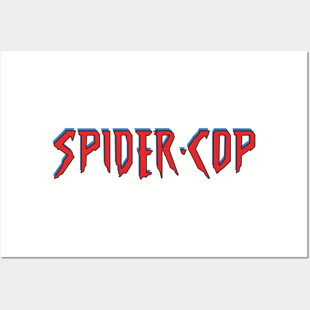 Spider-Cop Logo Wall Art by AlteredWalters